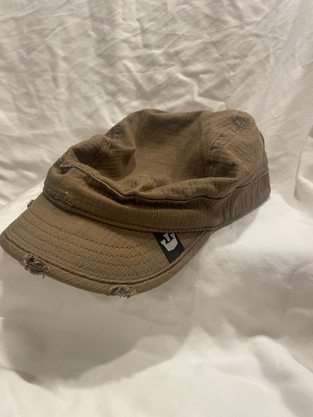 Goorin Bros Brown Distressed Cadet Cap